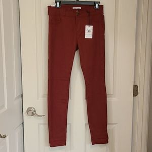 Kiki LaRue Hudson Jeans Burgundy size 9